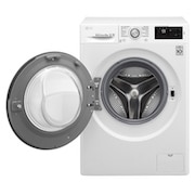 LG Waschmaschine | Serie 3 | 8 kg | Weiß & silber Ring, F14WM8KN1