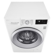 LG Waschmaschine | Serie 3 | 8 kg | Weiß & silber Ring, F14WM8KN1
