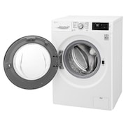 LG Waschmaschine | Serie 3 | 8 kg | Weiß & silber Ring, F14WM8KN1
