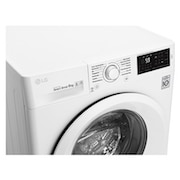 LG Waschmaschine | Serie 3 | 8 kg | Weiß & weißer Ring, F14WM8LN0
