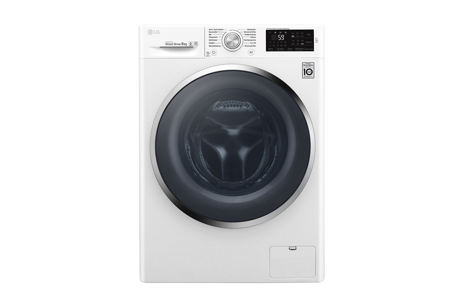 Vorderseite von LG Waschmaschine 8KG, Serie 5, Tag on NFC F14WM8TN2