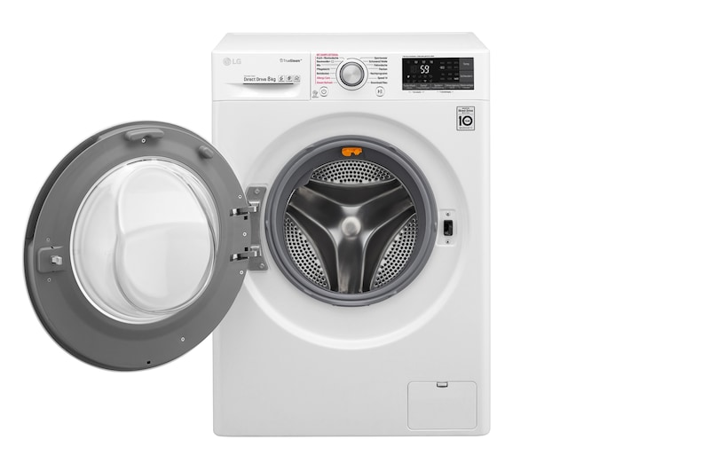 LG Waschmaschine | Serie 9 | 8 kg | TrueSteam™ | TurboWash™ | SmartThinQ™ | Noble Steel & Schwarz, F14WM8TT1