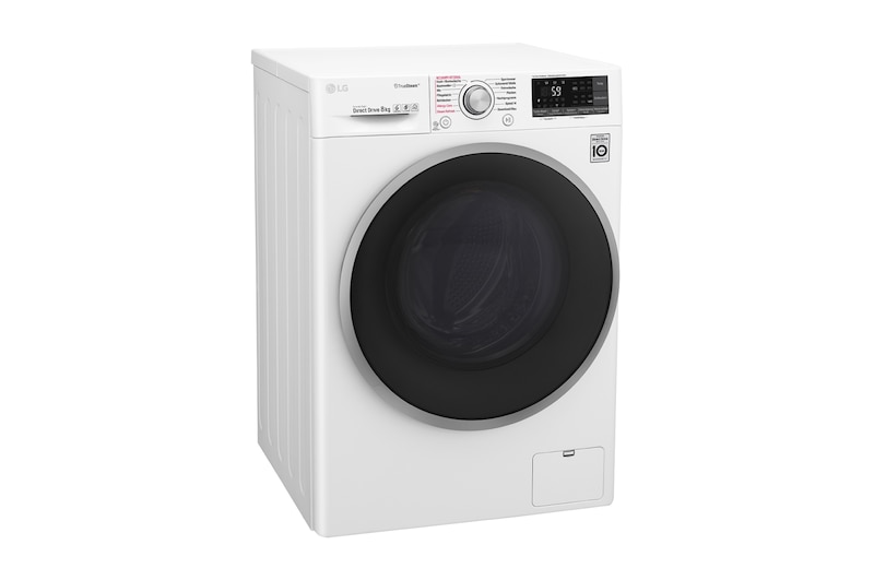 LG Waschmaschine | Serie 9 | 8 kg | TrueSteam™ | TurboWash™ | SmartThinQ™ | Noble Steel & Schwarz, F14WM8TT1