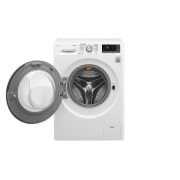 LG Waschmaschine | Serie 9 | 8 kg | TrueSteam™ | TurboWash™ | SmartThinQ™ | Noble Steel & Schwarz, F14WM8TT1