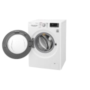 LG Waschmaschine | Serie 9 | 8 kg | TrueSteam™ | TurboWash™ | SmartThinQ™ | Noble Steel & Schwarz, F14WM8TT1