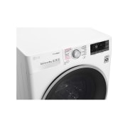 LG Waschmaschine | Serie 9 | 8 kg | TrueSteam™ | TurboWash™ | SmartThinQ™ | Noble Steel & Schwarz, F14WM8TT1