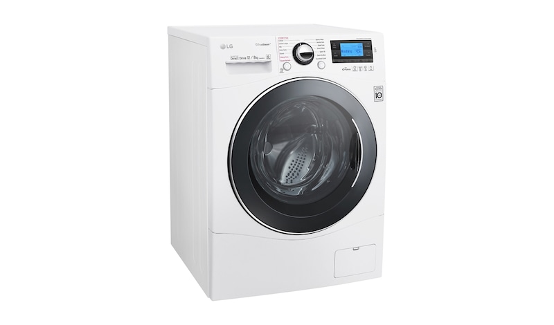 LG Waschtrockner der mit Eco Hybrid System und 6 Motion DirectDrive™-Technologie. 12 kg Waschen/8 kg Trocknen., F1695RD