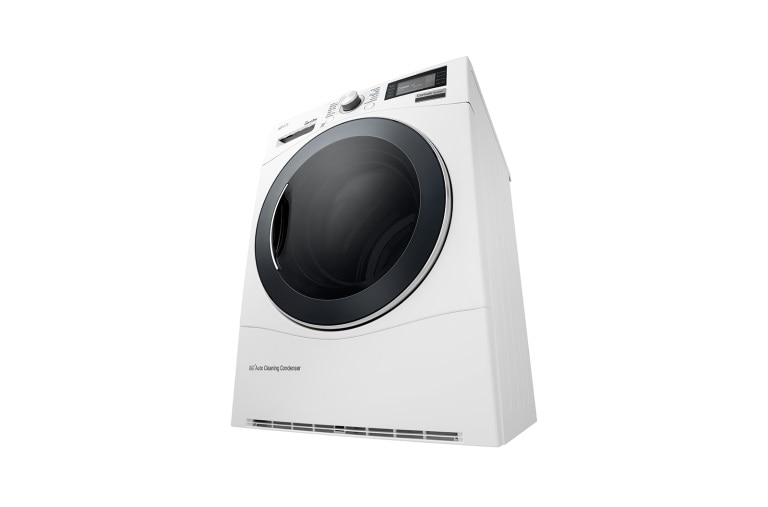 LG Trockner mit Centum System™ | Energieeffizienzklasse* A+++ | Wärmepumpen-Technologie und selbstreinigendem Kondensator | bis zu 8 kg Fassungsvermögen, RC8084AV3W