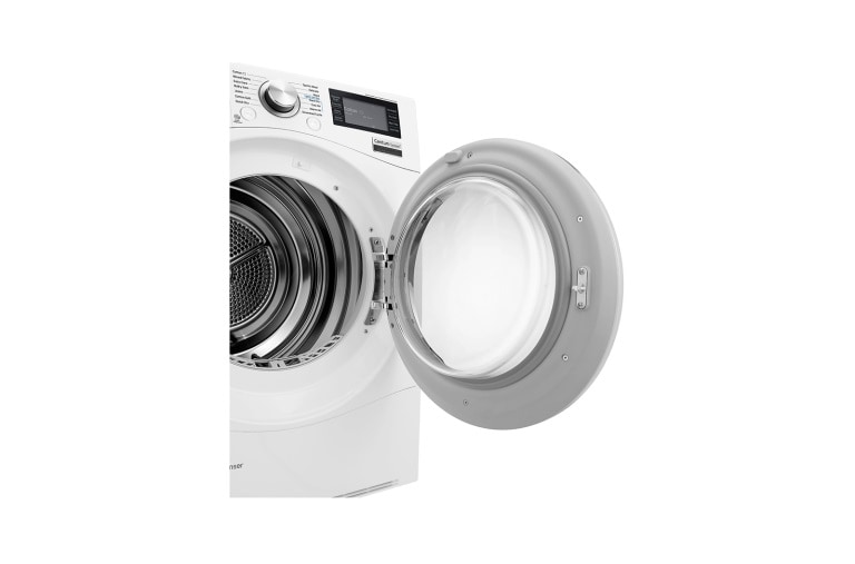 LG Trockner mit Centum System™ | Energieeffizienzklasse* A+++ | Wärmepumpen-Technologie und selbstreinigendem Kondensator | bis zu 8 kg Fassungsvermögen, RC8084AV3W