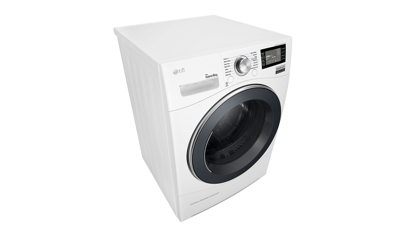 LG Trockner mit Centum System™ | Energieeffizienzklasse* A+++ | Wärmepumpen-Technologie und selbstreinigendem Kondensator | bis zu 8 kg Fassungsvermögen, RC8084AV3W
