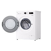 LG Waschmaschine Essence White (A, 9 kg, 1.310 U./Min.) Unterbaufähig mit Steam & Inverter Direct Drive® | F4WB3095, F4WB3095