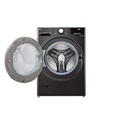 LG Waschmaschine Black Steel (E, 17 kg, 1.060 U./Min.) mit großer Kapazität | F11WM17TS2B, F11WM17TS2B