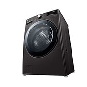 LG Waschmaschine Black Steel (E, 17 kg, 1.060 U./Min.) mit großer Kapazität | F11WM17TS2B, F11WM17TS2B