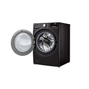 LG Waschmaschine Black Steel (E, 17 kg, 1.060 U./Min.) mit großer Kapazität | F11WM17TS2B, F11WM17TS2B