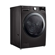 LG Waschmaschine Black Steel (E, 17 kg, 1.060 U./Min.) mit großer Kapazität | F11WM17TS2B, F11WM17TS2B