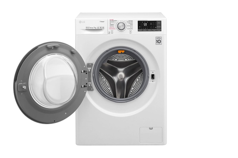 LG Waschmaschine 7KG, Steam, Tag On NFC, SLIM nur 45cm tief , F12WM7SLIM