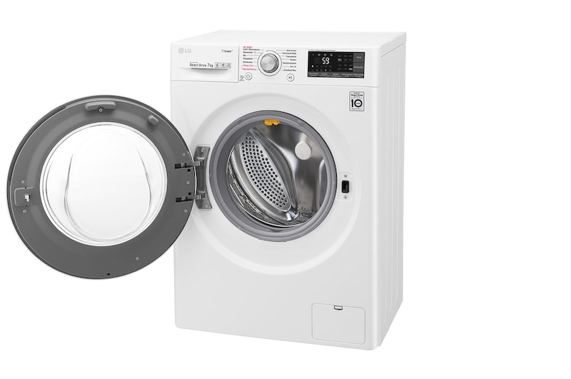 LG Waschmaschine 7KG, Steam, Tag On NFC, SLIM nur 45cm tief , F12WM7SLIM