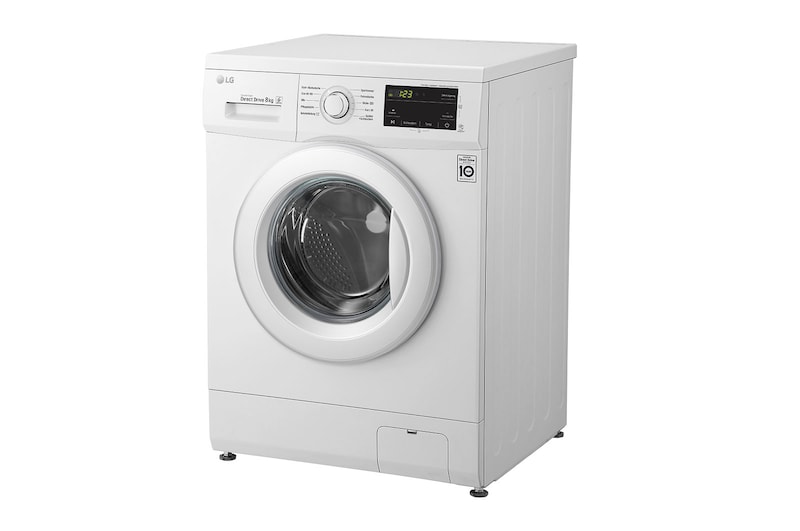 LG Waschmaschine | 8 kg | Energieeffizienzklasse D | 6 Motion DirectDrive® | Smart Diagnosis®, F14WM8KGE