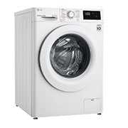 LG Waschmaschine mit 8 kg Kapazität | Energieeffizienzklasse B | Weiß mit weißem Bullaugenring | 1.400 U./Min. | F14WM8LN0B, F14WM8LN0B