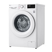 LG Waschmaschine mit 8 kg Kapazität | Energieeffizienzklasse B | Weiß mit weißem Bullaugenring | 1.400 U./Min. | F14WM8LN0B, F14WM8LN0B
