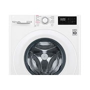 LG Waschmaschine mit 8 kg Kapazität | Energieeffizienzklasse B | Weiß mit weißem Bullaugenring | 1.400 U./Min. | F14WM8LN0B, F14WM8LN0B
