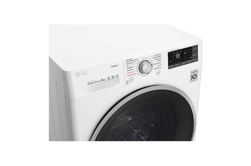 LG Waschmaschine 8kg, Smart ThinQ™, Aqua Lock™ , F14WM8SMART