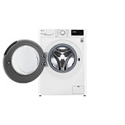 LG Waschmaschine mit 9 kg Kapazität | Energieeffizienzklasse B | 1.400 U./Min. | Weiß mit weißem Bullaugenring | F14WM9EN0B, F14WM9EN0B
