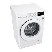 LG Waschmaschine mit 9 kg Kapazität | Energieeffizienzklasse B | 1.400 U./Min. | Weiß mit weißem Bullaugenring | F14WM9EN0B, F14WM9EN0B
