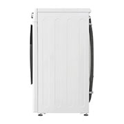 LG Waschmaschine mit 7 kg Kapazität | Energieeffizienzklasse D | 1.200 U./Min. | Weiß mit weißem Bullaugenring | SLIM FIT | F2V3SLIM7  , F2V3SLIM7