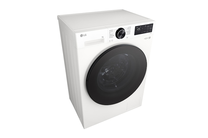 Detailansicht der Waschmittelschublade