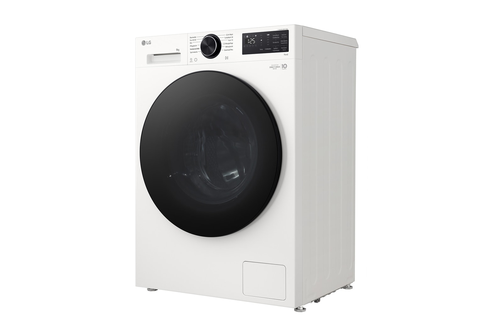 Detailansicht der Edelstahltrommel