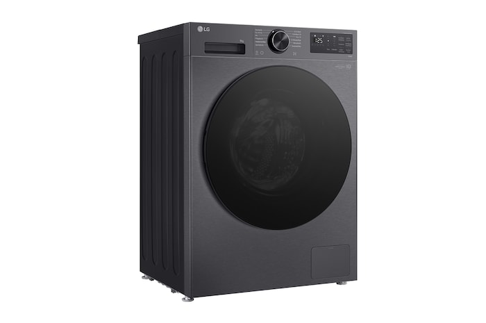 Innenaufnahme mit LG Frontlader-Waschmaschine