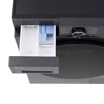 Ein Bild für die Abmessung und Installation der LG Frontlader-Waschmaschine