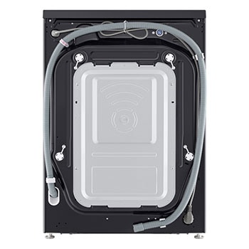 Linke perspektivische Ansicht der LG-Waschtrockner-Kombination