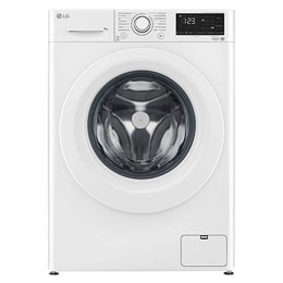 Waschmaschine mit 9 kg Kapazität | Energieeffizienzklasse A | 1.400 U./Min. | Weiß mit silbernem Bullaugenring | F4NV3193