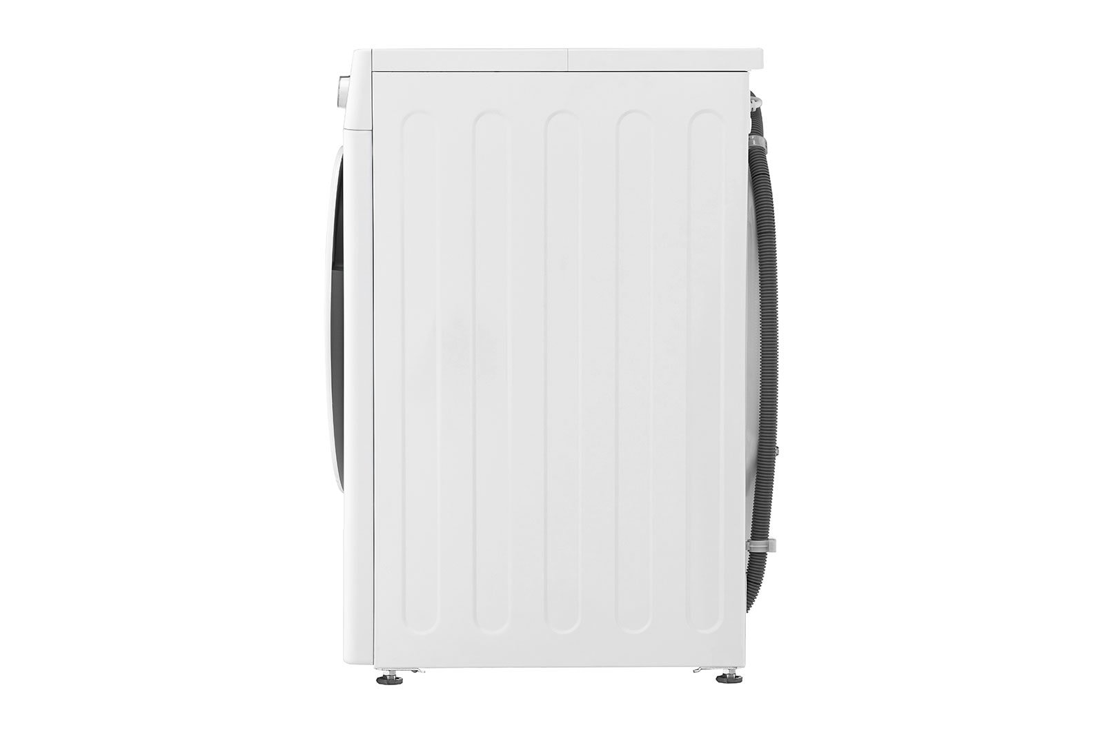 LG Waschmaschine mit 9 kg Kapazität | Energieeffizienzklasse A | 1.400 U./Min. | Weiß mit silbernem Bullaugenring | F4NV3193, F4NV3193