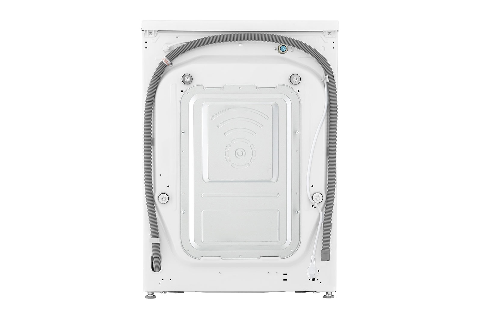 LG Waschmaschine mit 9 kg Kapazität | Energieeffizienzklasse A | 1.400 U./Min. | Weiß mit silbernem Bullaugenring | F4NV3193, F4NV3193