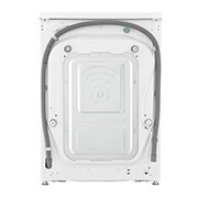 LG Waschmaschine mit 9 kg Kapazität | Energieeffizienzklasse A | 1.400 U./Min. | Weiß mit schwarzem Bullaugenring | F4NV7091, F4NV7091