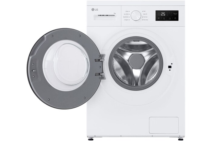 Bild Frontlader-Waschmaschine offene Tür