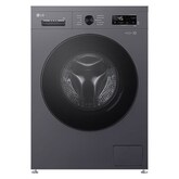 Waschmaschine Dark Stone (A, 9 kg,  1.310 U./Min.) Unterbaufähig mit Steam & Inverter Direct Drive® | F4WB309YB