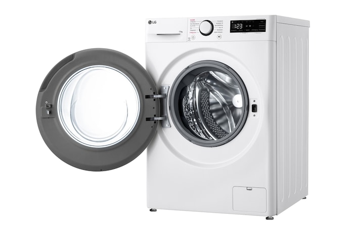 LG Waschmaschine (11 kg, 1.400 U./Min., EEK A -10%*) mit AI DD®, Steam & TurboWash®360° | F4WR3113, F4WR3113