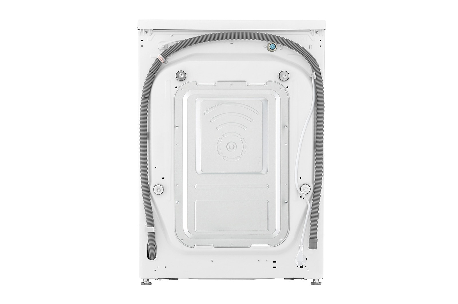 LG Waschmaschine Weiß (9 kg, 1.400 U./Min., EEK A -10%*) mit AI DD® & TurboWash®360° | F4WR3193, F4WR3193