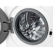 LG Waschmaschine Weiß (9 kg, 1.400 U./Min., EEK A -10%*) mit AI DD® & TurboWash®360° | F4WR3193, F4WR3193