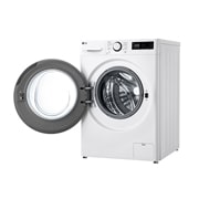 LG Waschmaschine Weiß (A-10%*, 11 kg, 1.350 U./Min.) mit AI DD® & TurboWash®360° | F4WR4016, F4WR4016