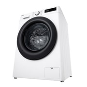 LG Waschmaschine Weiß (A-10%*, 11 kg, 1.350 U./Min.) mit AI DD® & TurboWash®360° | F4WR4016, F4WR4016