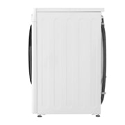 LG Waschmaschine Weiß (9 kg, 1.400 U./Min., EEK A -10%*) mit AI DD®, Steam & TurboWash®360° | F4WR4096, F4WR4096