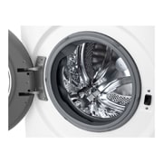 LG Waschmaschine Weiß (9 kg, 1.400 U./Min., EEK A -10%*) mit AI DD®, Steam & TurboWash®360° | F4WR4096, F4WR4096