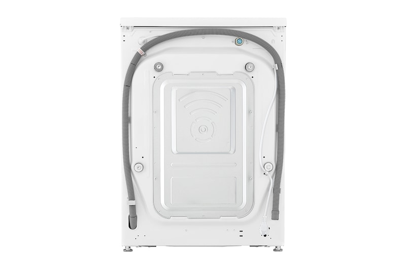 LG Waschmaschine (9 kg, 1.400 U./Min., EEK A -10%*) mit weißem Bullaugenring | F4WR5090, F4WR5090