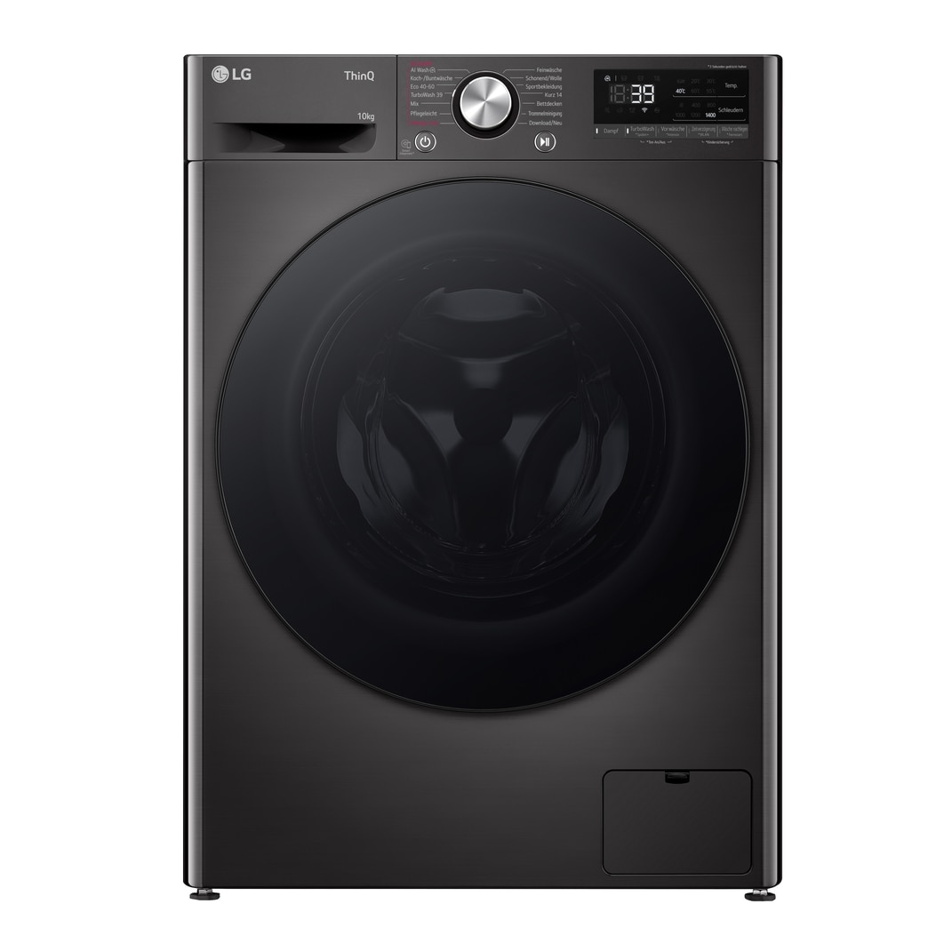 LG Waschmaschine Weiß (A-10%*, 11 kg, 1.350 U./Min.) mit AI DD® & TurboWash®360° | F4WR700YB, F4WR700YB