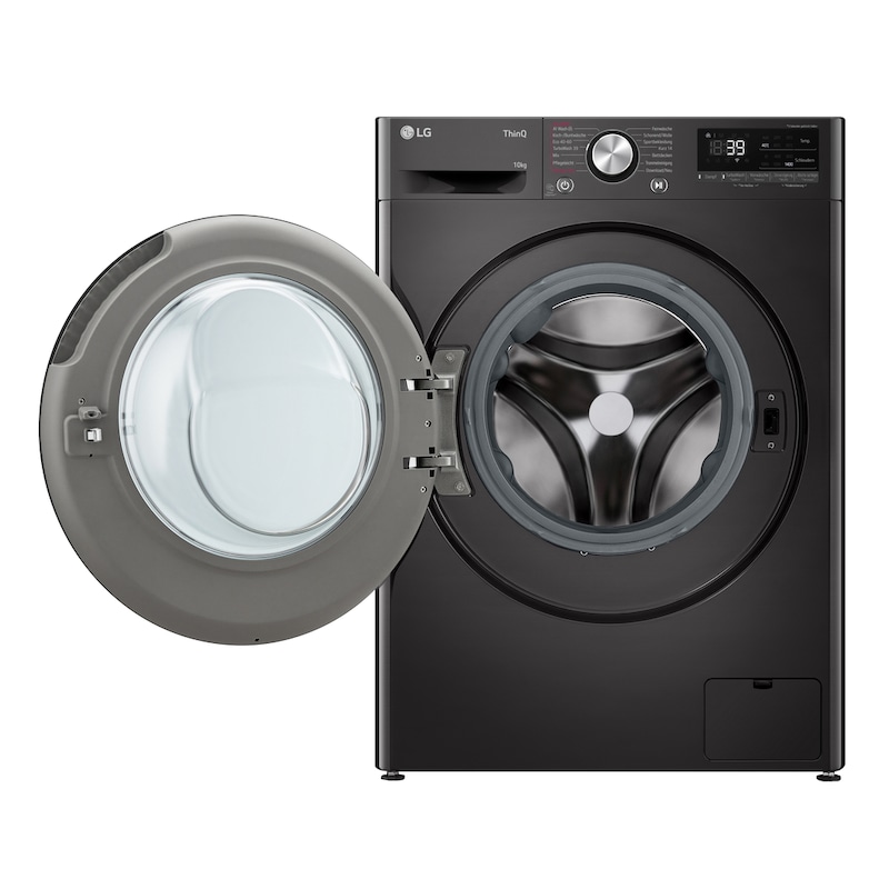 LG Waschmaschine Weiß (A-10%*, 11 kg, 1.350 U./Min.) mit AI DD® & TurboWash®360° | F4WR700YB, F4WR700YB